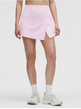 NWOT lululemon athletica Align High Rise Wrap Front Skirt - Pink Organza